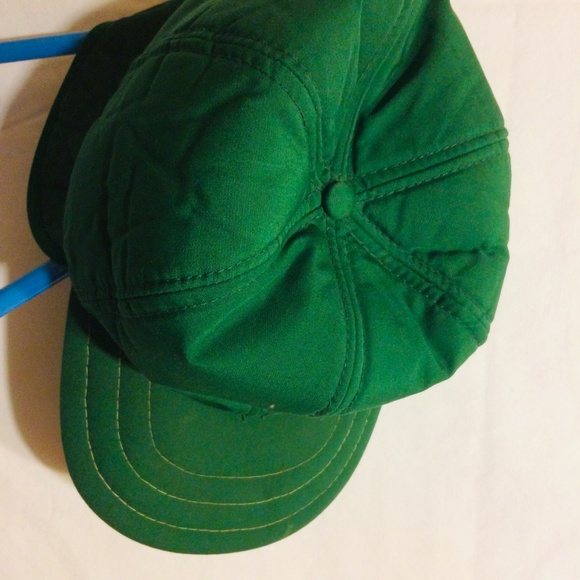 Trucker Hat with Ear Muffs, Green - Picture 8 of 8